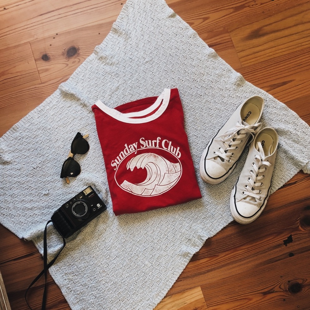 Old Navy Sunday Surf Club Tee